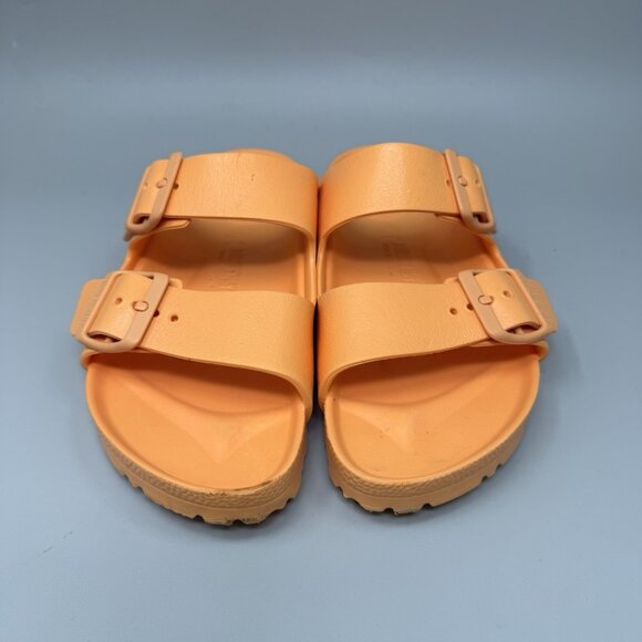 Birkenstock Women’s 7 Arizona EVA Double Strap Buckle Sandals Papaya - Picture 4 of 7